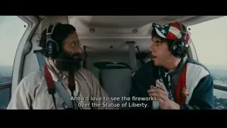 two men in aircraft cockpit — The Dictator