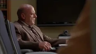 Bald man in suit in office — Breaking Bad