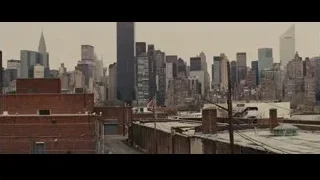 overcast city skyline from rooftop — Now You See Me