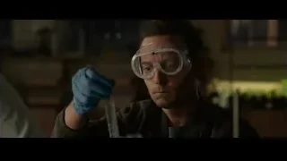 man in laboratory working with pipette — Spiderman: No Way Home