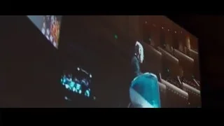 man giving presentation on stage — Steve Jobs