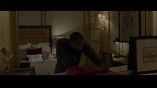 two men in hotel room — Creed