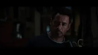 close-up of Iron Man's face — Iron Man 3