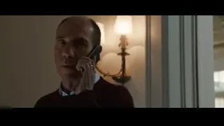 Elderly bald man talking on phone — Iron Man 3