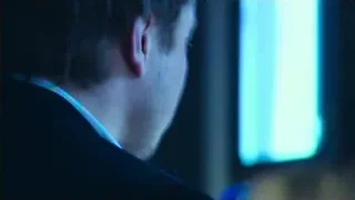 Elon Musk looking serious in blue lit room — Elon Musk: Return to Space