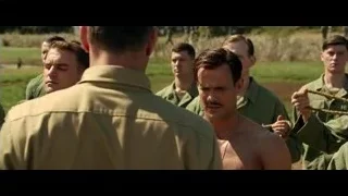 men in military uniforms training with rope — Hacksaw Ridge