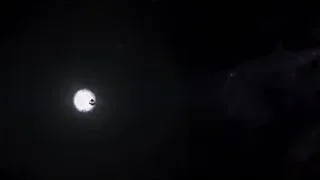 starry night sky with bright comet — The Avengers
