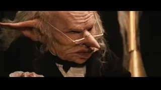 Elderly man with horns and glasses — Harry Potter and the Philosophers Stone