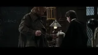Blonde man with jar in dark room — Harry Potter and the Goblet of Fire