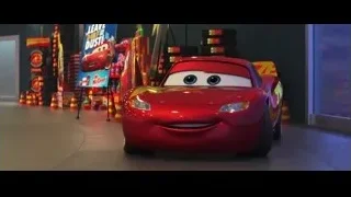 Lightning McQueen car in garage — Cars 3