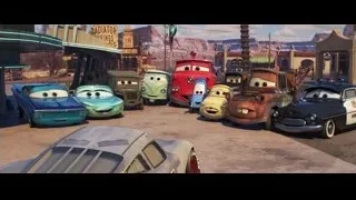 Cars movie cars in a parking lot — Cars 3