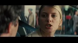 close-up of woman's face in car — Now You See Me