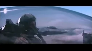 fighter jet flying in blue sky — Iron Man