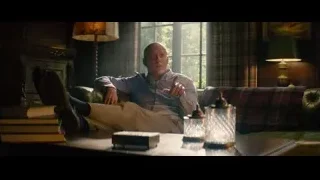 Elderly man on couch gesturing — Deadpool 2