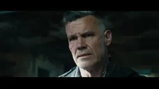 Man in leather jacket in industrial setting — Deadpool 2
