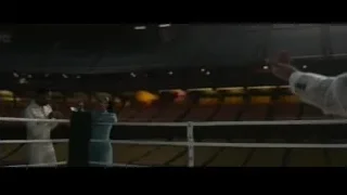man and woman in boxing ring — Creed 3