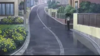 Person walking with umbrella on wet street — I Want To Eat Your Pancreas