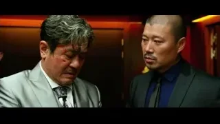 man crying with blood in dim room — Lucy