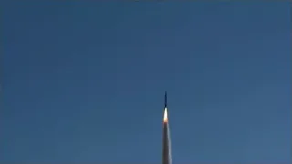 Long white rocket flying in blue sky — Elon Musk: Return to Space