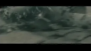 White van driving with smoke on street — Superman: Man of Steel