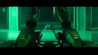 robot standing in futuristic control room — The Amazing Spider Man 2