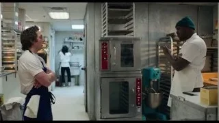 two men in commercial kitchen — The Bear