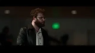 man in leather jacket in dimly lit room — Steve Jobs