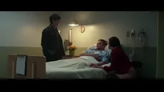 patient in hospital bed with visitors — Bruce Lee: Birth of The Dragon